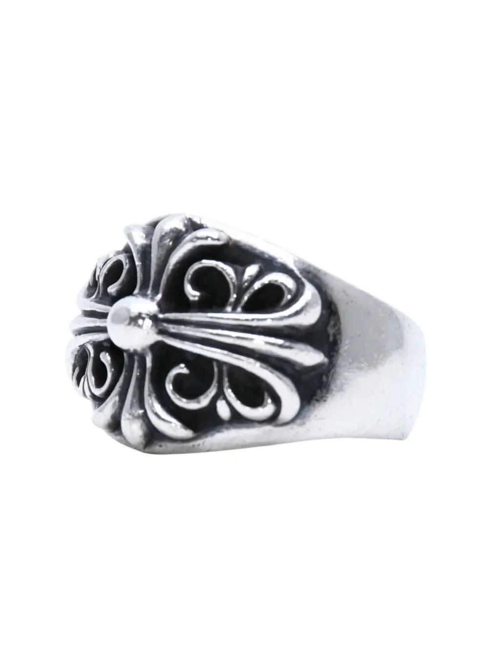 Chrome Hearts Keeper Ring Sterlin Sterling Silver